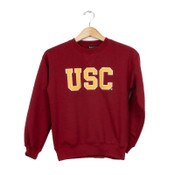 USC Trojan Basics Youth Heritage Tackle Twill Sweatshirt